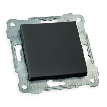 Механізм  заглушки розетки RITA, Mutlusan, чорний, (2200 121 0284)