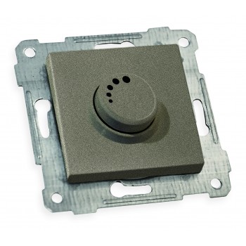 Механізм діммера 600Вт, 10А, 10А, RITA, Mutlusan, "графіт", (2200 440 0295)