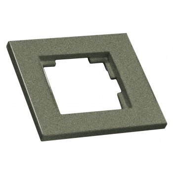 Рамка одномісна RITA, Mutlusan, "графіт", (2220 800 1195)