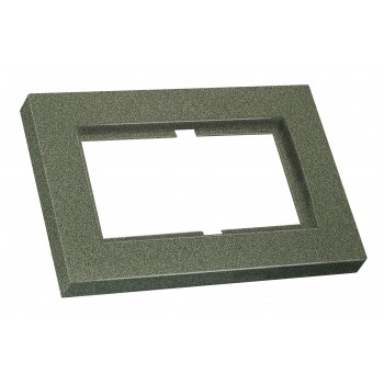 Рамка подвійна RITA, Mutlusan,  "графіт", (2220 820 1295)