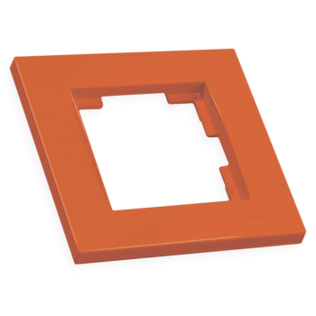Рамка одномісна RITA, Mutlusan, оранжевий, (2220 800 1106)