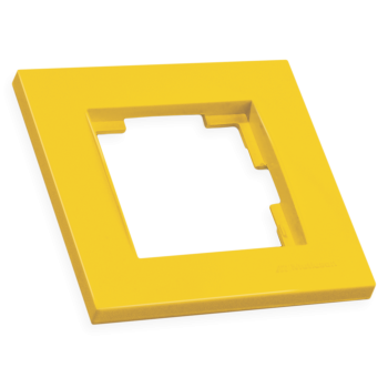 Рамка одномісна RITA, Mutlusan, жовтий, (2220 800 1108)