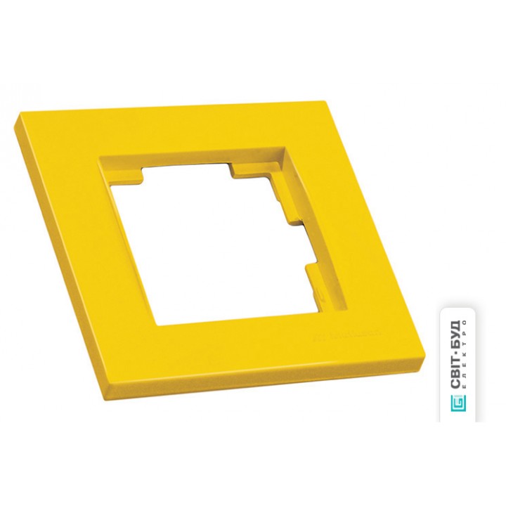 Рамка одномісна RITA, Mutlusan, жовтий, (2220 800 1108)