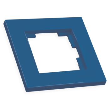 Рамка одномісна RITA, Mutlusan, синій, (2220 800 1109)