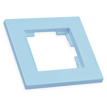 Рамка одномісна RITA, Mutlusan, голубий, (2220 800 1112)