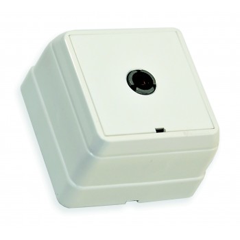 Розетка телевізійна, TV, кінцева BRON, Mutlusan, білий (2160 171 0201)