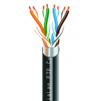 Кабель Dialan FTP Сat.5E 4PR CU 0.48 PE зовніш. (1м)