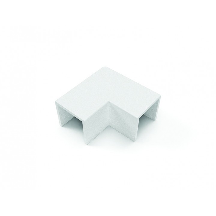 Кут плоский кабель-каналу 12X12мм, Mutlusan,(001 042 012012 00 00)