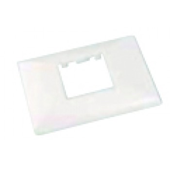 Накладка на кабель-канал 100X37/50мм під 1 розетку 45х45, Mutlusan, (001 047 070001 00 00)