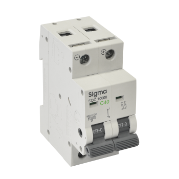 Авт. вимикач DC SIGMA 10кА, 2P, 40А, "С" (1SD240C)