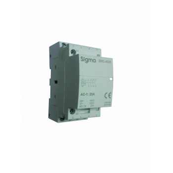 Контактор модульний SIGMA 25А, 4Р, 4NO, 230V (SMC-4025-4NO)