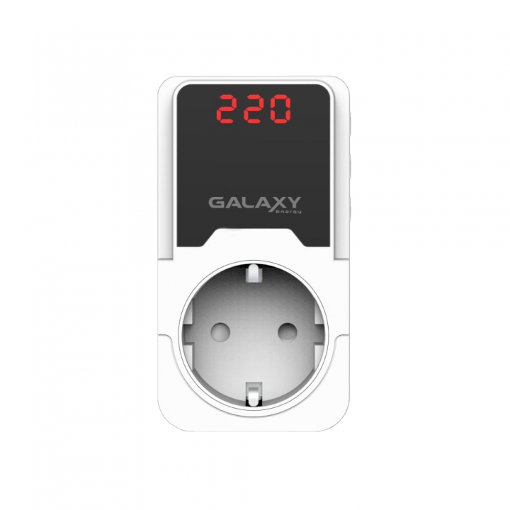 Реле напруги 16А, в розетку, GALAXY energy, S 220