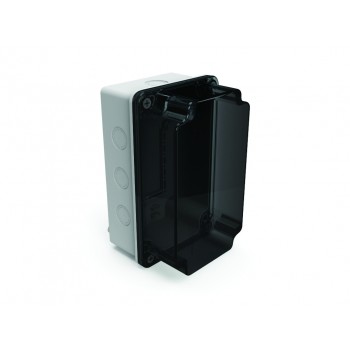 Бокс 138X226X131, термопластик/полікарбонат, IP 65, сірий/прозорий, Mutlusan, (001 046 076131 00 44)