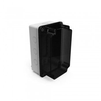 Бокс 138X226X131, термопластик/полікарбонат, IP 65, сірий/прозорий, Mutlusan, (001 046 076131 00 44)