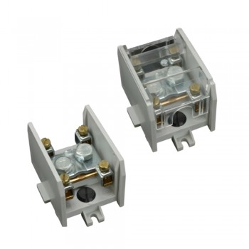 Клемник магістральний з кришкою (на DIN-рейку, універсальний), 1х95/4х16 мм2, 232А, 630В, SSV 95-K, наборний