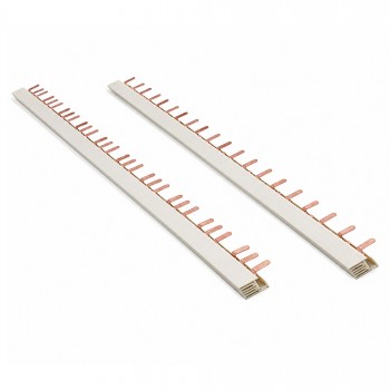 Шина з'єднувальна, тип PIN, 1P, 80A, 1,06м, 1мм, Cu/PC. (034 025 040002)