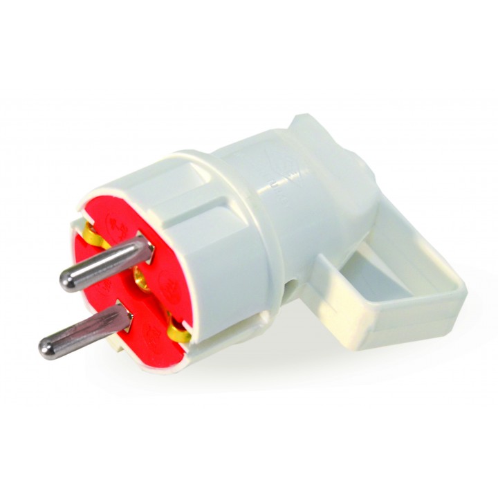 Вилка з/з, 16А, з ручкою, Mutlusan, (001 170 011002 00 00)