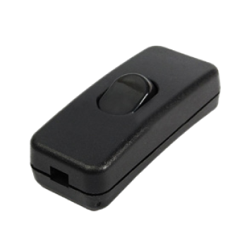 Вимикач для бра чорний