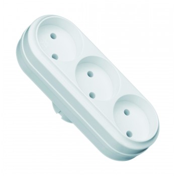 Розгалужувач б/з, 3 гнiзда, 10А (РВ10 - 030)