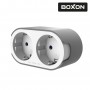 Розгалужувач BOXON, B302, 2 розетки, з/з, 16А, зі шторками, 230V