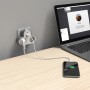 Розгалужувач BOXON, B302USB, 2 розетки, USB: Type-A, Type-C, з/з, 16А, зі шторками, 230V