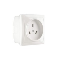 Розетка 2Р+Е з/з, 32А, до ел.плити, прихованої установки, 250В (РС32-026)