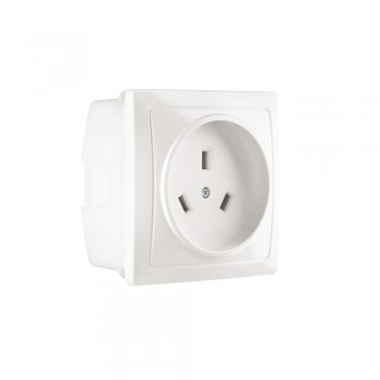 Розетка 2Р+Е з/з, 32А, до ел.плити, прихованої установки, 250В (РС32-026)