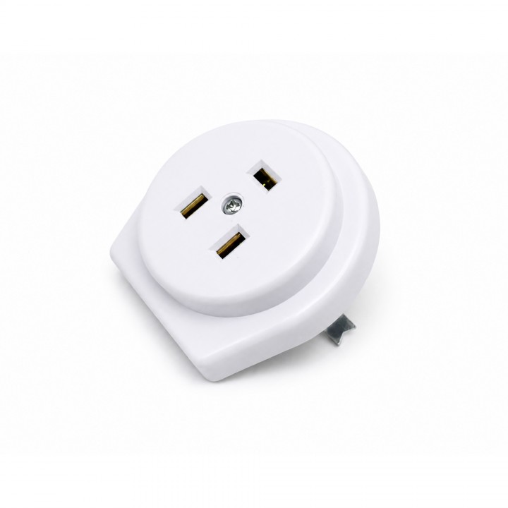 Розетка для духовки, 2Р+Е з/з, внутрішня, ПВХ, біла, 32A, 250V, MARSO