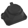 Розетка настінна з/з, 16А, каучук, (IP44), AY-KA, (55 100 00)