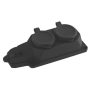 Колодка 2 гнізда з/з, 16А, каучук, (IP44), AY-KA, (55 200 00)