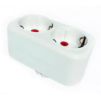 Двійник-розгалужувач з/з, 16А, прямий, "Mutlusan", (001 170 033003 00 00)