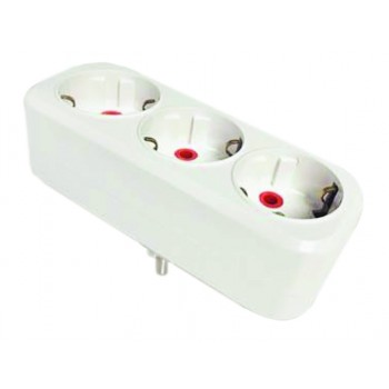 Трійник-розгалужувач з/з, 16А, прямий, "Mutlusan", (001 170 033005 00 00)