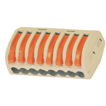 Клема з’єднувальна універсальна 8 отворів