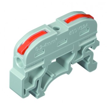 Клема 1/1 на din-рейку набірна з’єднувальна