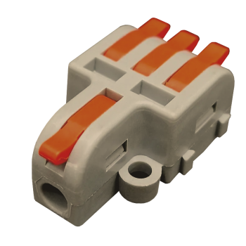 Клема з’єднувальна універсальна двостороння 1/3 отвори