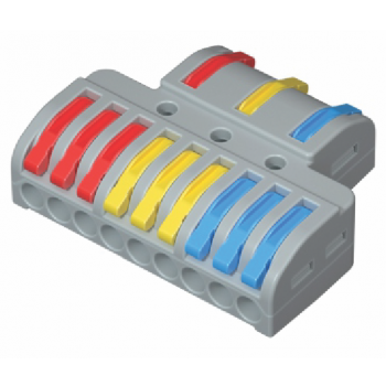 Клема з’єднувальна унів. двостороння 3/9 отвори