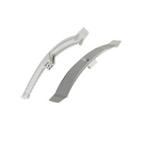 Кабельний затискач до стелі на 8 дротів, білий (10шт)