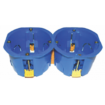 Коробка для гіпсокартону D 68мм, h.45мм, пласт.лапки