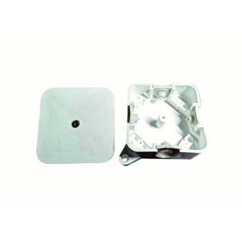 Коробка д/розвед. пров.,відкр уст, (80х80х30мм), IP 41, сіра