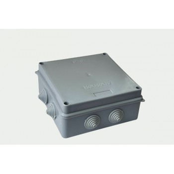 Коробка д/розвед. пров.PP-Premium, відк.уст.,150х150  h 70мм, IP54, пломб, сіра