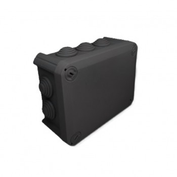 Коробка д/розвед. пров., відк.уст., 240х190, h 95 мм, IP66, чорна