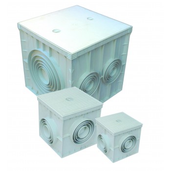 Колодязь кабельний 200х200х200мм з кришкою Mutlusan (074 048 622020)