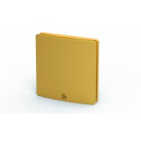 Вентилятор 100мм, 12W, 158х158х72мм, золотий, AY-KA, (25 103 04)