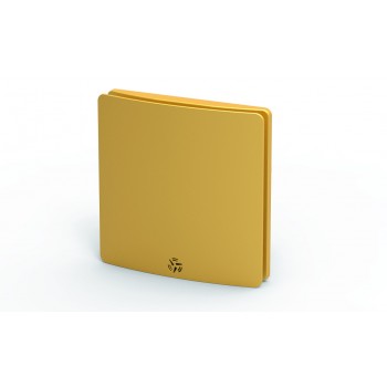 Вентилятор 100мм, 12W, 158х158х72мм, золотий, AY-KA, (25 103 04)