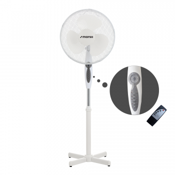 Вентилятор підлоговий з пультом MARSO М1607, 40W, 230V