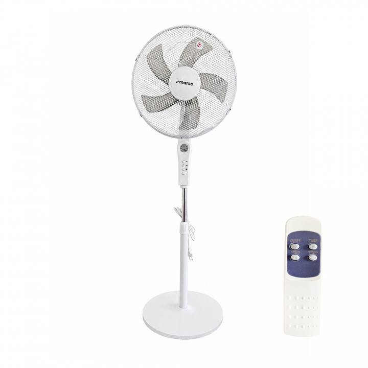 Вентилятор підлоговий з пультом MARSO М16, 45W, 230V