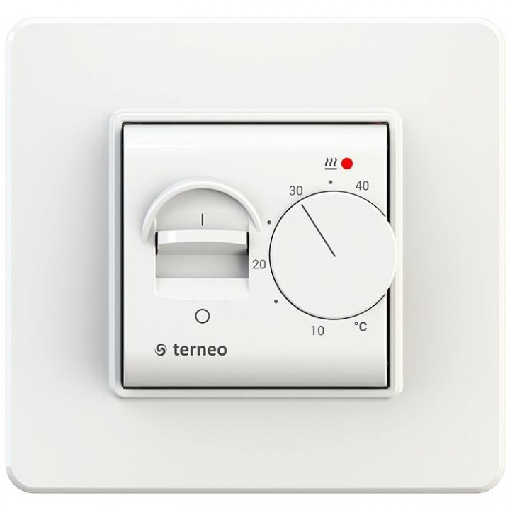 Терморегулятор тепл. підл.  Terneo MEX, 16А, 10…40 °C