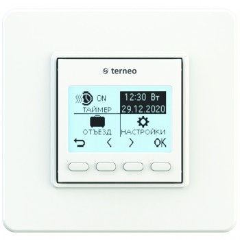 Терморегулятор тепл. підл.  Terneo PRO, 24/7, 16А, підлога 5..60 °С, повітря 5…35 °С