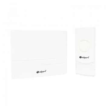 Дзвінок автономний з кнопкою, 16 мелод, 85дБ, 50м, ІР44