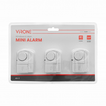 Набір міні сигналізацій на вікна та двері 3 шт., VIRONE ( AS-3)